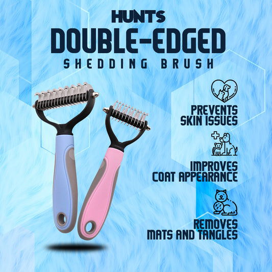 Double-edged Shedding Brush